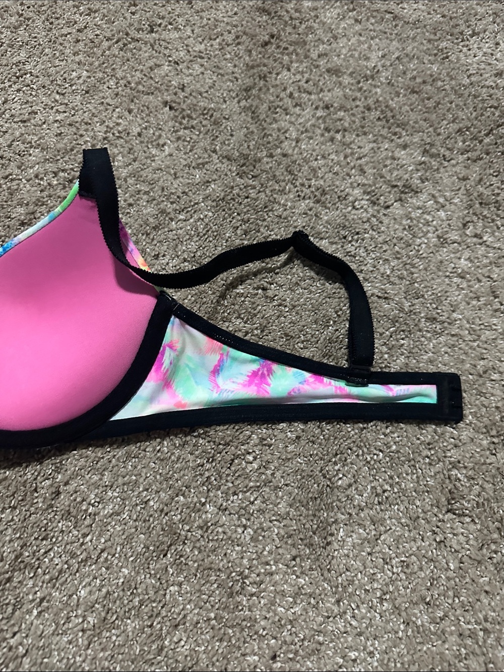 Pink  Push-Up Bra - Picture 3 of 5